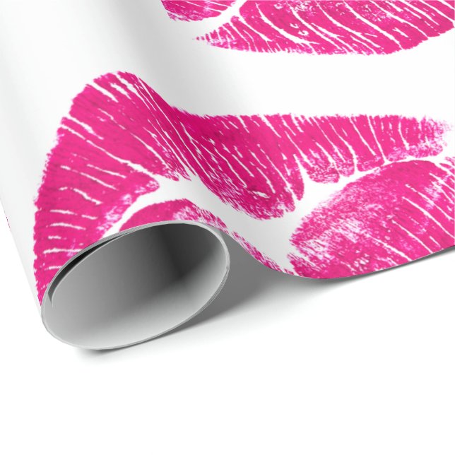 Wrapping Paper - Pink Kiss (Roll Corner)