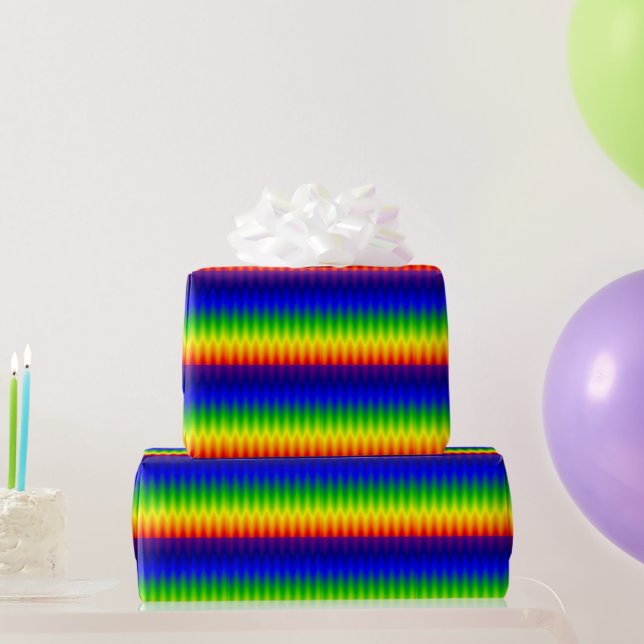 Wrapping Paper - Rainbow Wave (Party Gifts)
