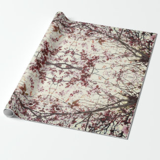 Wrapping Paper Roll Cherry Blossom Design 2