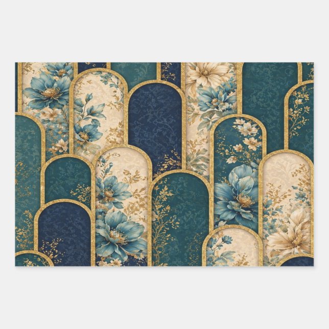 Wrapping Paper Set – Elegant Gift Wrap (Front)