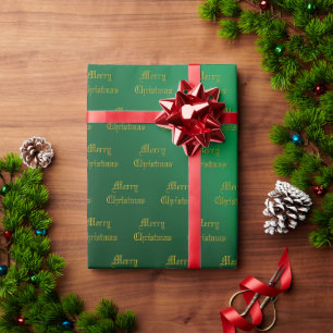 Wrapping Paper Set - Merry Christmas