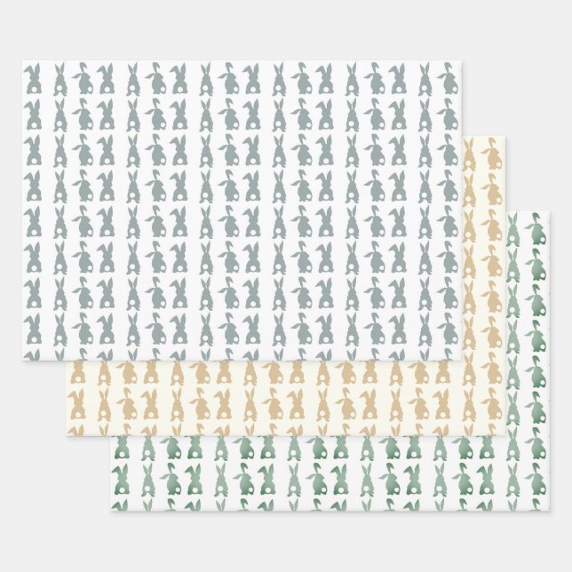 Wrapping Paper Sheet Set - White Fluffy Tail (Set)