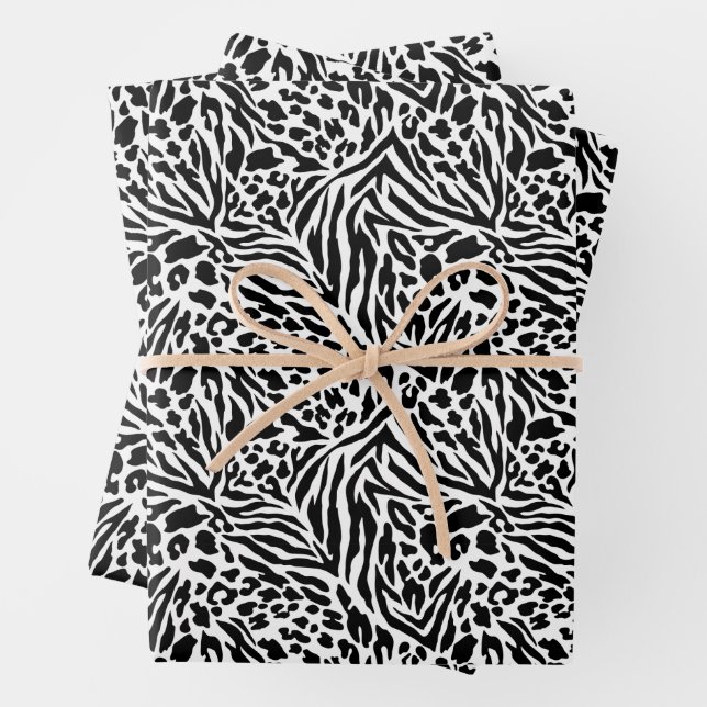 Wrapping Paper Sheets-Animal Print (In situ)