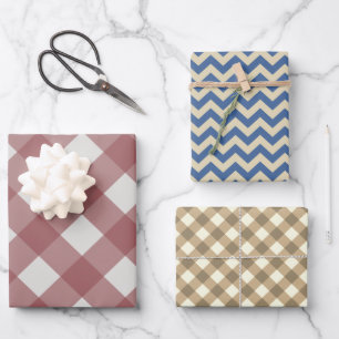 Wrapping Paper Sheets Pretty rustic country style