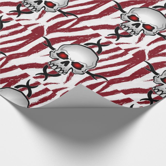 Wrapping paper Skulls (Corner)