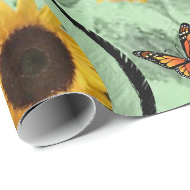 Wrapping paper Sunflower (Roll Corner)