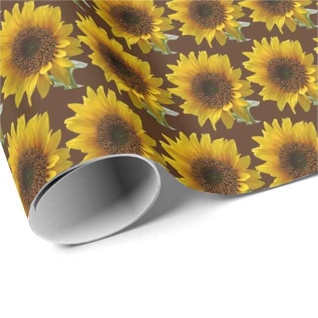 Wrapping paper Sunflower (Roll Corner)