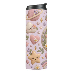 Wrapping Paper Thermal Tumbler