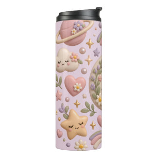 Wrapping Paper Thermal Tumbler