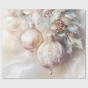 Wrapping Paper-Victorian Winter Christmas Wrapping Wrapping Paper