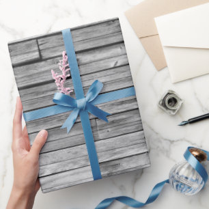 Wrapping Paper - Weathered Barn Wood