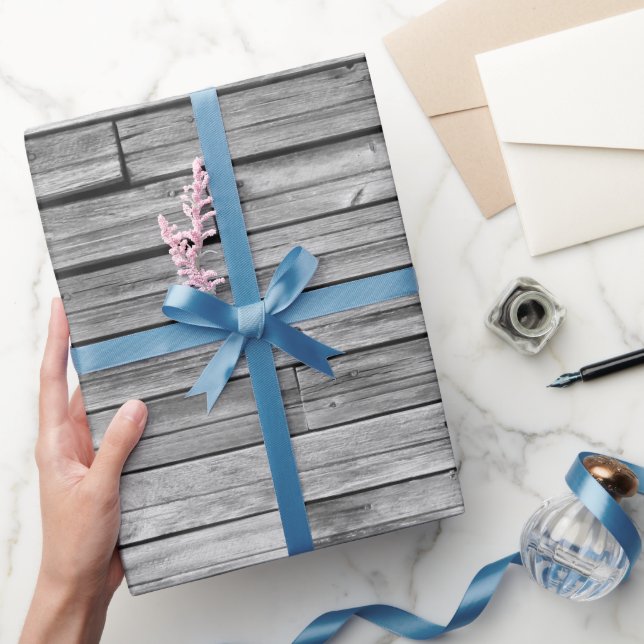 Wrapping Paper - Weathered Barn Wood (Gifting)