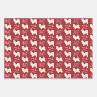 Wrapping Paper White Tibetan Spaniel