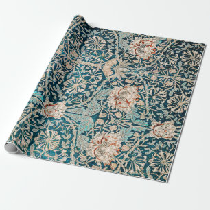 WRAPPING PAPER : WILLIAM MORRIS : HONEYSUCKLE