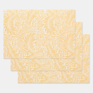 WRAPPING PAPER : WILLIAM MORRIS : LARKSPUR