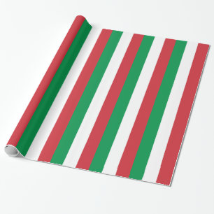 Wrapping paper with Flag of Italy