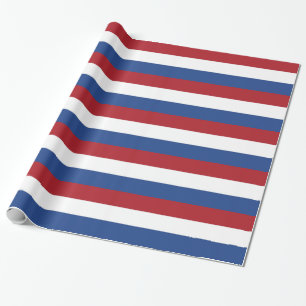Wrapping paper with Flag of Netherlands