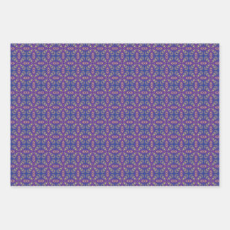 Wrapping paper with modern geometric pattern