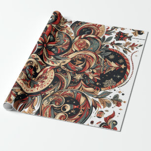 Wrapping with Christmas Motifs n12 Paper