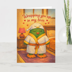Wrapping you up in my love card