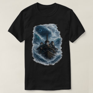 Wrath of the Ocean – Legendary Pirate Adventure T- T-Shirt