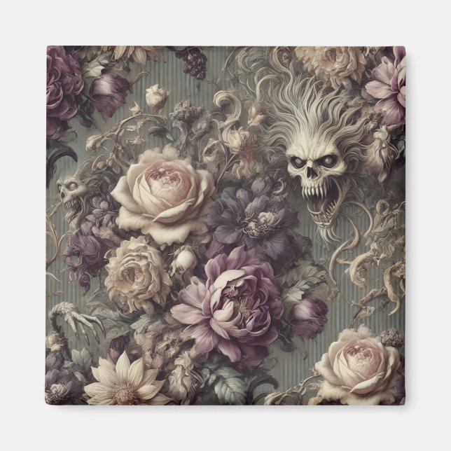 Wrath of the Rabid Spectre – Gothic Victorian Magnet (Front)