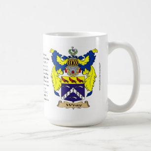 Wray name, the Origin, the Meaning and the Crest Coffee Mug
