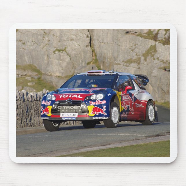 WRC Rally Car Cover Mouse Pad (Front)