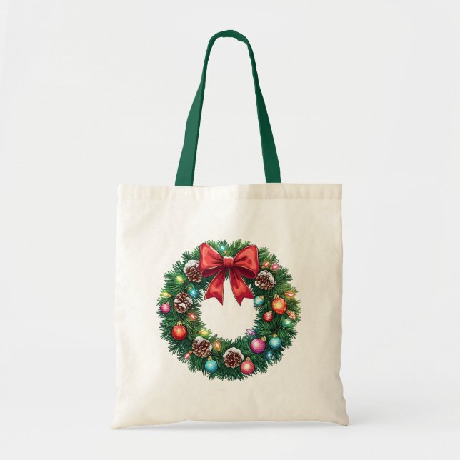 WREATH_02 TOTE BAG (Front)