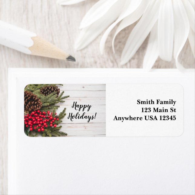 Wreath and Holly Holiday Collection (Insitu)