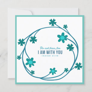 Wreath Flowers Greenery Floral Religious Gift Art