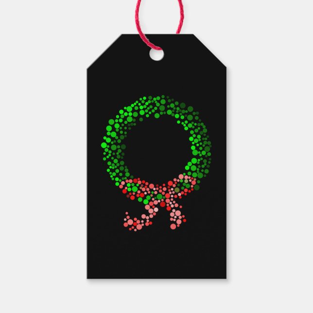 Wreath Gift Tag (Front)
