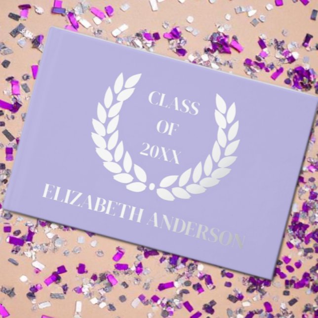 Wreath of Leaves Graduation Guest Book (Creator Uploaded)