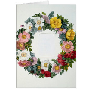Wreath of Roses, Frontispiece for 'Les Roses'