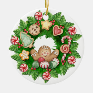 Wreath - SRF Ceramic Tree Decoration