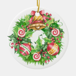 Wreath - SRF Ceramic Tree Decoration