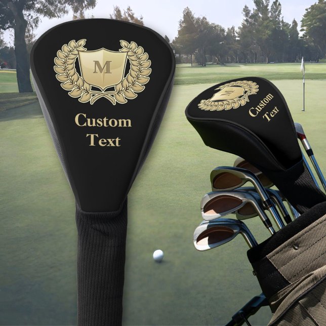 Wreath with Shield Golf Head Cover (Creator Uploaded)