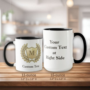 Wreath with Shield Mug