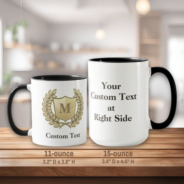 Wreath with Shield Mug (Creator Uploaded)