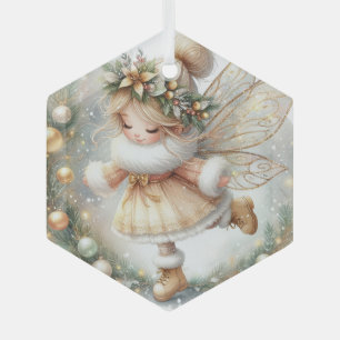 Wreathbound Wonder Glass Tree Decoration