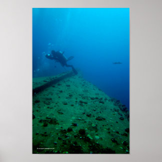 Wreck Diver Poster