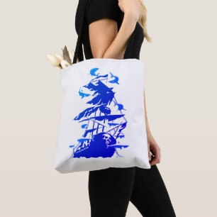 Wreck Diving And Sharks Tote Bag
