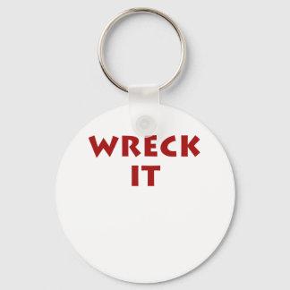 Wreck It Key Ring