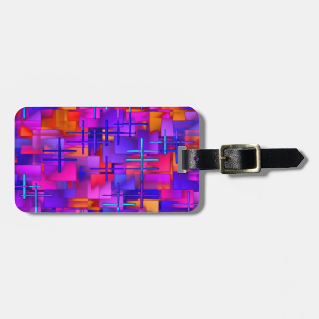 Wreckedangles Luggage Tag (Front Horizontal)