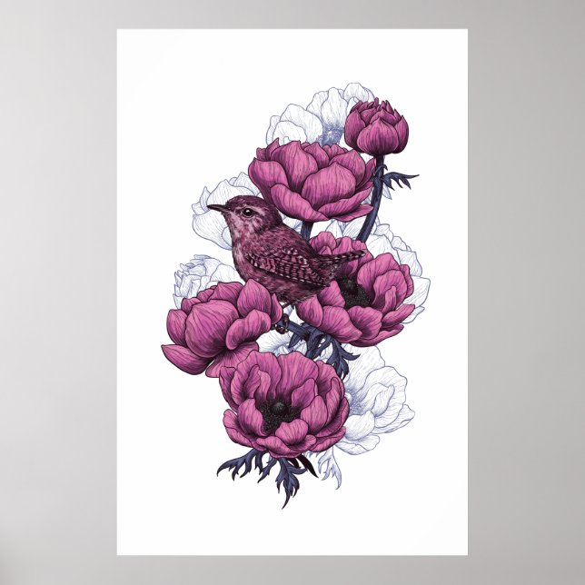 Wren bouquet poster (Front)