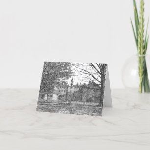 Wren Building Blank Note Card