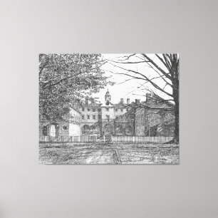 Wren Building, Williamsburg, Virginia Canvas Print