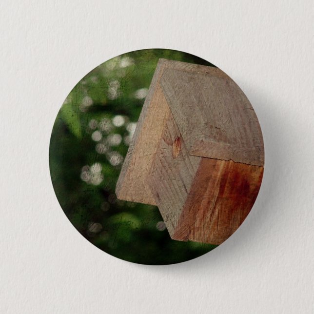 Wren House 6 Cm Round Badge (Front)