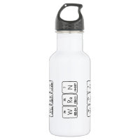 Wren periodic table name water bottle