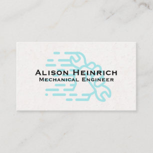 Wrench in Hand Business Card